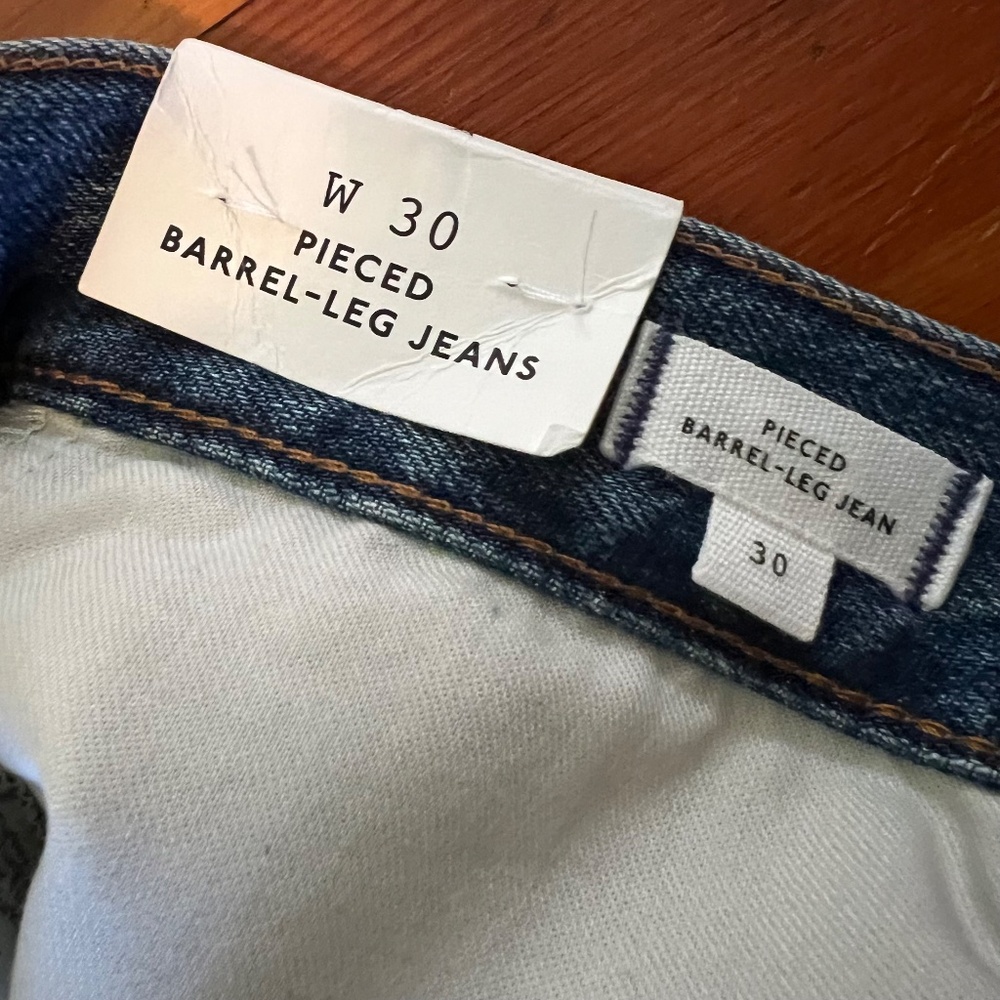 Madewell Pieced Barrel Women Jeans - Picture 8 of 13